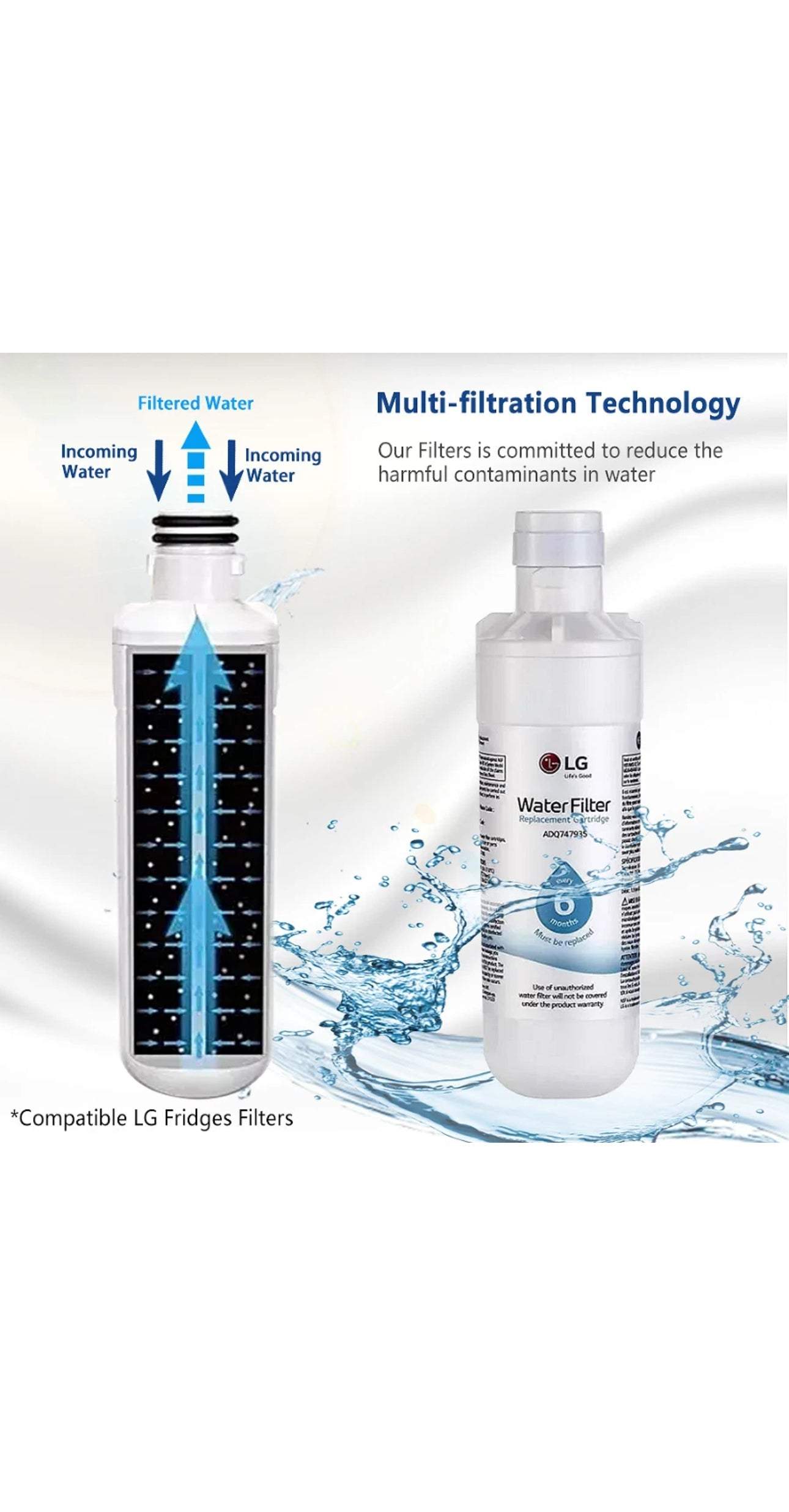 Refresh Refrigerator Ice Water Filter