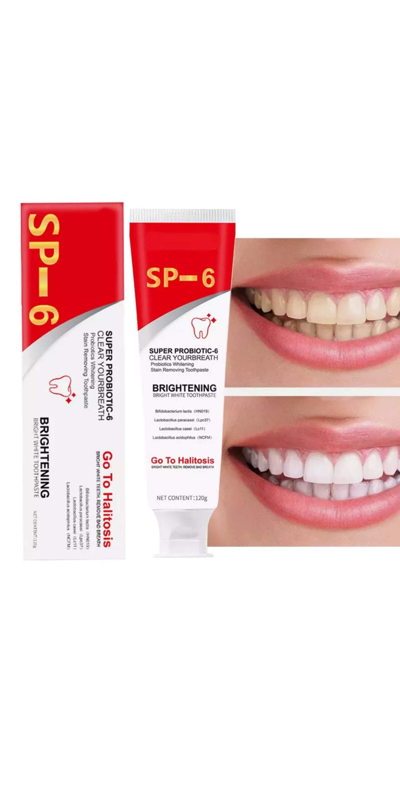 SP-6 Probiotic Toothpaste