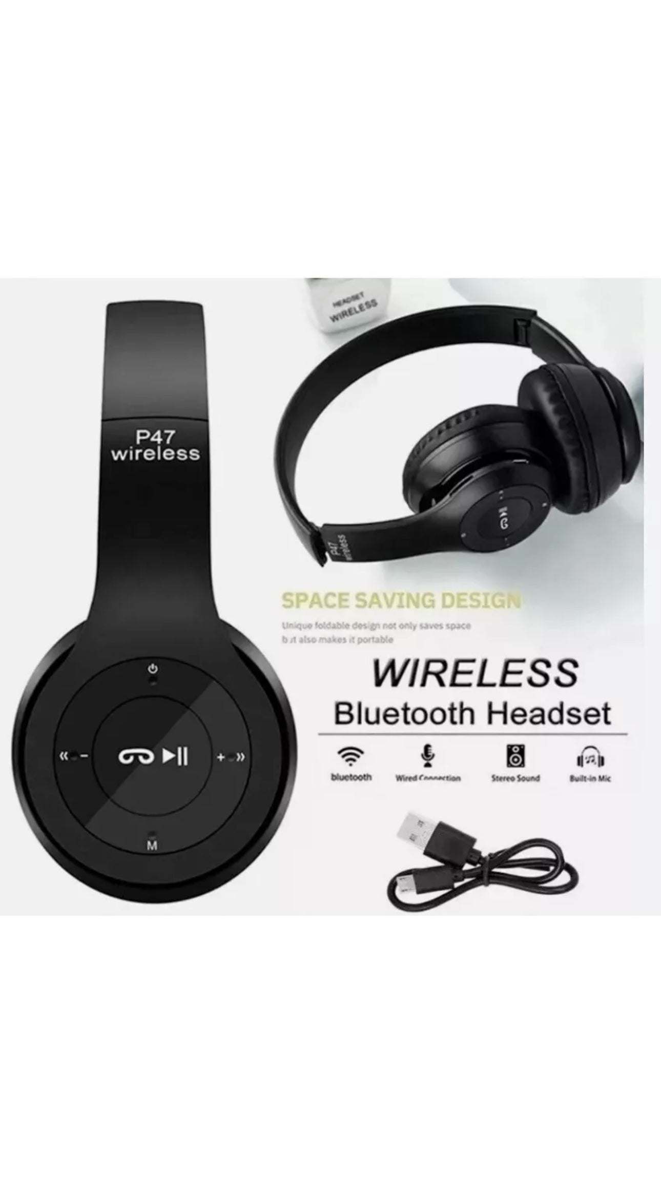 Wireless Bluetooth Headphones